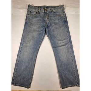 Levis 569 Loose Straight Fit Jeans Mens 32x30 Blue Denim 00569-1271 Medium Wash